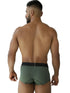 Xtremen 91252 Microfiber Mesh Trunks Color Military Green