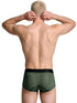 Xtremen 91252 Microfiber Mesh Trunks Color Military Green