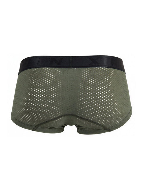 Xtremen 91252 Microfiber Mesh Trunks Color Military Green