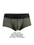 Xtremen 91252 Microfiber Mesh Trunks Color Military Green