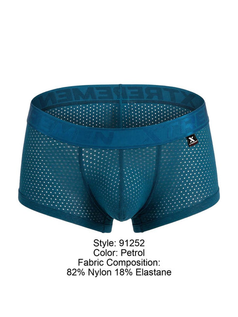 Xtremen 91252 Microfiber Mesh Trunks Color Petrol