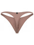 Xtremen 91254 Mens Underwear Sleek Microfiber Thongs Color Khaki