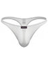 Xtremen 91254 Mens Underwear Sleek Microfiber Thongs Color White