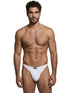 Xtremen 91254 Mens Underwear Sleek Microfiber Thongs Color White