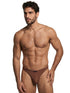 Xtremen 91255 Mens Underwear Sleek Microfiber Bikini Color Chocolate