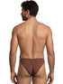 Xtremen 91255 Mens Underwear Sleek Microfiber Bikini Color Chocolate