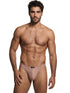 Xtremen 91255 Mens Underwear Sleek Microfiber Bikini Color Khaki