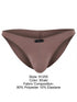 Xtremen 91255 Mens Underwear Sleek Microfiber Bikini Color Khaki