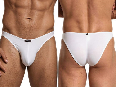 Xtremen 91255 Mens Underwear Sleek Microfiber Bikini Color White