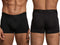 Xtremen 91256 Mens Underwear Sleek Microfiber Boxer Briefs Color Black