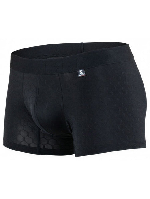 Xtremen 91256 Mens Underwear Sleek Microfiber Boxer Briefs Color Black