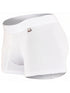 Xtremen 91256 Mens Underwear Sleek Microfiber Boxer Briefs Color White