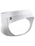 Xtremen 91257 Mens Underwear Sleek Microfiber Comfort Thongs Color White