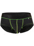 Xtremen 91259 Men's Underwear Sleek Microfiber Trunks Color Black