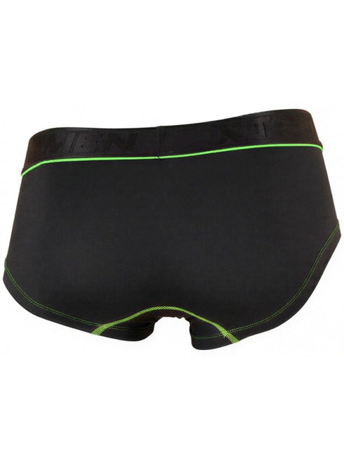 Xtremen 91259 Men's Underwear Sleek Microfiber Trunks Color Black