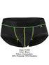 Xtremen 91259 Men's Underwear Sleek Microfiber Trunks Color Black