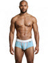Xtremen 91259 Men's Underwear Sleek Microfiber Trunks Color Light Blue