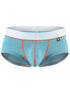 Xtremen 91259 Men's Underwear Sleek Microfiber Trunks Color Light Blue