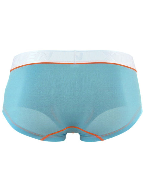 Xtremen 91259 Men's Underwear Sleek Microfiber Trunks Color Light Blue