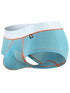 Xtremen 91259 Men's Underwear Sleek Microfiber Trunks Color Light Blue