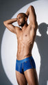 Xtremen 91259 Men's Underwear Sleek Microfiber Trunks Color Royal Blue