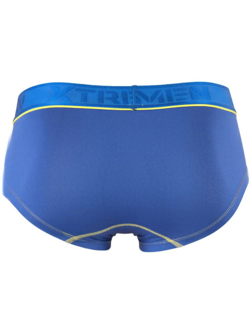 Xtremen 91259 Men's Underwear Sleek Microfiber Trunks Color Royal Blue