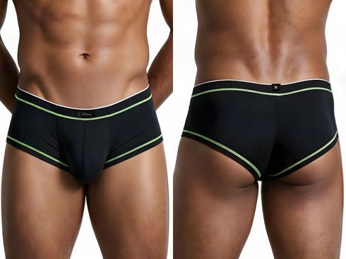Xtremen 91260 Men's Underwear Modern Athletic Microfiber Briefs Color Black