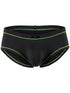 Xtremen 91260 Men's Underwear Modern Athletic Microfiber Briefs Color Black