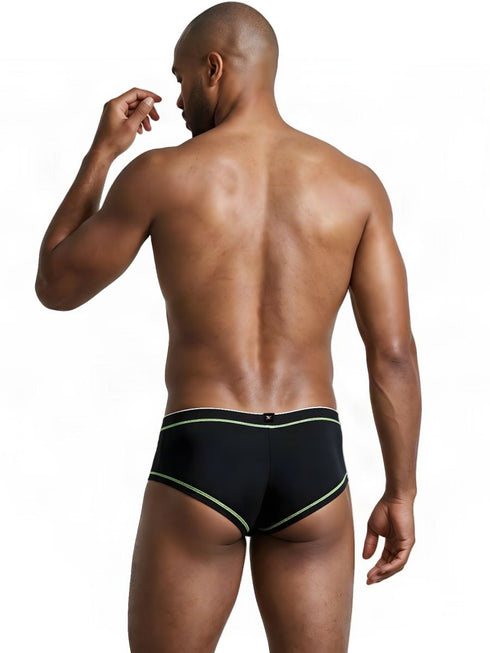 Xtremen 91260 Men's Underwear Modern Athletic Microfiber Briefs Color Black