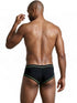 Xtremen 91260 Men's Underwear Modern Athletic Microfiber Briefs Color Black