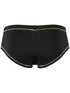 Xtremen 91260 Men's Underwear Modern Athletic Microfiber Briefs Color Black