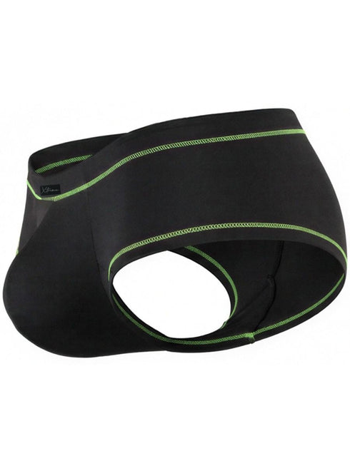 Xtremen 91260 Men's Underwear Modern Athletic Microfiber Briefs Color Black