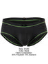 Xtremen 91260 Men's Underwear Modern Athletic Microfiber Briefs Color Black