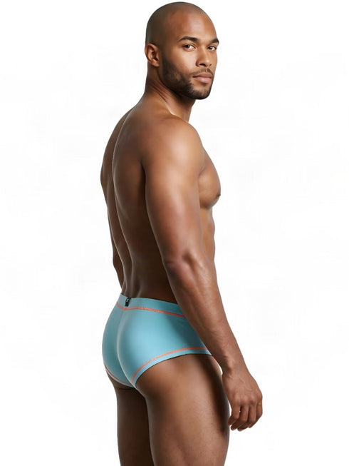Xtremen 91260 Men's Underwear Modern Athletic Microfiber Briefs Color Light Blue