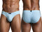 Xtremen 91261 Men's Underwear Microfiber Sleek Fit Briefs Color Light Blue