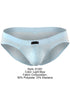 Xtremen 91261 Men's Underwear Microfiber Sleek Fit Briefs Color Light Blue