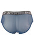 Xtremen 91262 Mens Underwear Sleek Microfiber Mesh Briefs Color Blue