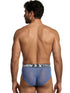 Xtremen 91262 Mens Underwear Sleek Microfiber Mesh Briefs Color Blue