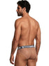 Xtremen 91262 Mens Underwear Sleek Microfiber Mesh Briefs Color Brown