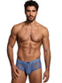 Xtremen 91263 Mens Underwear Microfiber Mesh Briefs Color Blue