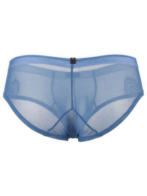 Xtremen 91263 Mens Underwear Microfiber Mesh Briefs Color Blue
