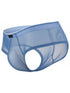 Xtremen 91263 Mens Underwear Microfiber Mesh Briefs Color Blue