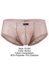 Xtremen 91263 Mens Underwear Microfiber Mesh Briefs Color Brown