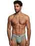 Xtremen 91263 Mens Underwear Microfiber Mesh Briefs Color Green