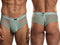 Xtremen 91263 Mens Underwear Microfiber Mesh Briefs Color Green