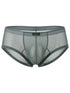Xtremen 91263 Mens Underwear Microfiber Mesh Briefs Color Green