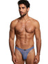 Xtremen 91264 Mens Underwear Microfiber Mesh Bikini Color Blue