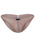 Xtremen 91264 Mens Underwear Microfiber Mesh Bikini Color Brown