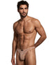 Xtremen 91264 Mens Underwear Microfiber Mesh Bikini Color Brown
