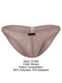 Xtremen 91264 Mens Underwear Microfiber Mesh Bikini Color Brown